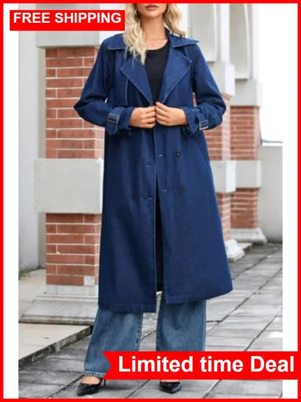 N/A oversized denim